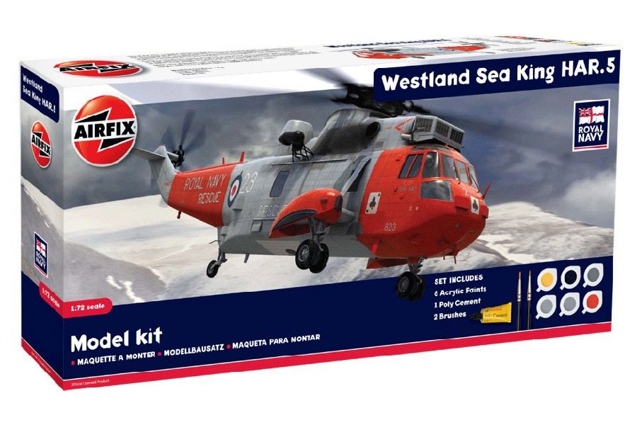 Военен хеликоптер Westland Sea King HAR 5 макет