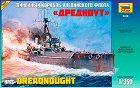 Линкор на английския флот - Dreadnought - Сглобяем модел - макет