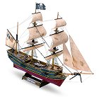 Пиратски кораб - Black Queen - Сглобяем модел от дърво - макет
