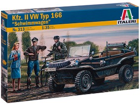    - Kfz. II VW Typ 166 - Schwimmwagen -   - 